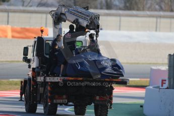 World © Octane Photographic Ltd. Scuderia Toro Rosso STR10 – Carlos Sainz Jnr. Friday 20th February 2015, F1 Winter testing, Circuit de Catalunya, Barcelona, Spain, Day 2. Digital Ref: 1188LB1D7613