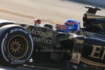 World © Octane Photographic Ltd. Lotus F1 Team E23 Hybrid – Jolyon Palmer. Friday 20th February 2015, F1 Winter testing, Circuit de Catalunya, Barcelona, Spain, Day 2. Digital Ref : 1188LB1D7750