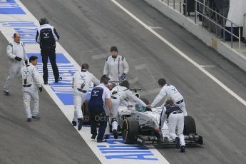 World © Octane Photographic Ltd. Williams Martini Racing FW37 – Felipe Massa. Saturday 21st February 2015, F1 Winter testing, Circuit de Barcelona Catalunya, Spain, Day 3. Digital Ref: 1190CB1L6921