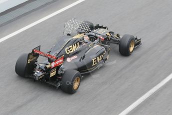 World © Octane Photographic Ltd. Lotus F1 Team E23 Hybrid – Pastor Maldonado. Saturday 21st February 2015, F1 Winter testing, Circuit de Barcelona Catalunya, Spain, Day 3. Digital Ref : 1190CB1L6960