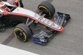 World © Octane Photographic Ltd. McLaren Honda MP4/30 – Jenson Button. Saturday 21st February 2015, F1 Winter testing, Circuit de Barcelona Catalunya, Spain, Day 3. Digital Ref: 1190CB1L7134