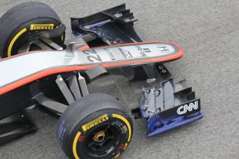World © Octane Photographic Ltd. McLaren Honda MP4/30 – Jenson Button. Saturday 21st February 2015, F1 Winter testing, Circuit de Barcelona Catalunya, Spain, Day 3. Digital Ref: 1190CB1L7138