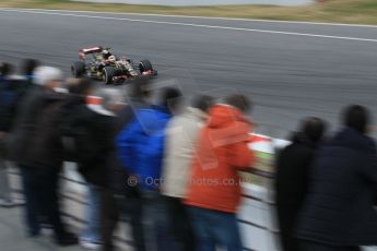 World © Octane Photographic Ltd. Lotus F1 Team E23 Hybrid – Pastor Maldonado. Saturday 21st February 2015, F1 Winter testing, Circuit de Barcelona Catalunya, Spain, Day 3. Digital Ref :1190CB1L7457