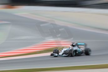 World © Octane Photographic Ltd. Mercedes AMG Petronas F1 W06 Hybrid – Lewis Hamilton. Saturday 21st February 2015, F1 Winter testing, Circuit de Barcelona Catalunya, Spain, Day 3. Digital Ref : 1190CB1L7697