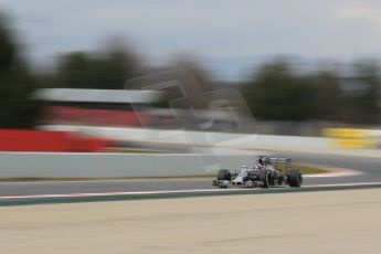 World © Octane Photographic Ltd. Infiniti Red Bull Racing RB11 – Daniil Kvyat. Saturday 21st February 2015, F1 Winter testing, Circuit de Barcelona Catalunya, Spain, Day 3. Digital Ref : 1190CB1L7770