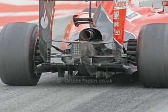 World © Octane Photographic Ltd. Scuderia Ferrari SF15-T– Sebastian Vettel. Saturday 21st February 2015, F1 Winter testing, Circuit de Barcelona Catalunya, Spain, Day 3. Digital Ref: 1190CB1L8021
