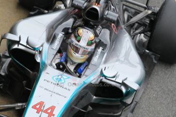World © Octane Photographic Ltd. Mercedes AMG Petronas F1 W06 Hybrid – Lewis Hamilton. Saturday 21st February 2015, F1 Winter testing, Circuit de Barcelona Catalunya, Spain, Day 3. Digital Ref : 1190CB1L8129