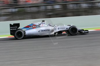 World © Octane Photographic Ltd. Williams Martini Racing FW37 – Valtteri Bottas Saturday 21st February 2015, F1 Winter testing, Circuit de Barcelona Catalunya, Spain, Day 3. Digital Ref: 1190CB1L8413