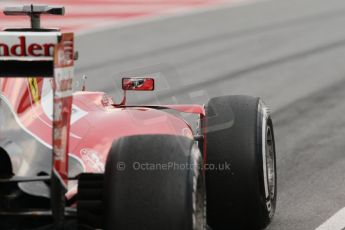 World © Octane Photographic Ltd. Scuderia Ferrari SF15-T– Sebastian Vettel. Saturday 21st February 2015, F1 Winter testing, Circuit de Barcelona Catalunya, Spain, Day 3. Digital Ref: 1190CB7L6353
