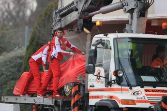 World © Octane Photographic Ltd. Scuderia Ferrari SF15-T– Sebastian Vettel. Saturday 21st February 2015, F1 Winter testing, Circuit de Catalunya, Barcelona, Spain, Day 3. Digital Ref: 1190LB1D7839
