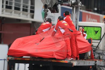 World © Octane Photographic Ltd. Scuderia Ferrari SF15-T– Sebastian Vettel. Saturday 21st February 2015, F1 Winter testing, Circuit de Catalunya, Barcelona, Spain, Day 3. Digital Ref: 1190LB1D7846