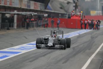World © Octane Photographic Ltd. Infiniti Red Bull Racing RB11 – Daniil Kvyat. Saturday 21st February 2015, F1 Winter testing, Circuit de Catalunya, Barcelona, Spain, Day 3. Digital Ref : 1190LB1D7906