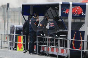 World © Octane Photographic Ltd. Scuderia Toro Rosso – Franz Tost. Saturday 21st February 2015, F1 Winter testing, Circuit de Catalunya, Barcelona, Spain, Day 2. Digital Ref: 1190LB1D8173