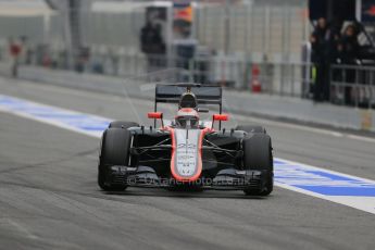 World © Octane Photographic Ltd. McLaren Honda MP4/30 – Jenson Button. Saturday 21st February 2015, F1 Winter testing, Circuit de Catalunya, Barcelona, Spain, Day 3. Digital Ref: 1190LB1D8275