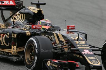 World © Octane Photographic Ltd. Lotus F1 Team E23 Hybrid – Pastor Maldonado. Saturday 21st February 2015, F1 Winter testing, Circuit de Catalunya, Barcelona, Spain, Day 3. Digital Ref : 1190LB1D8563