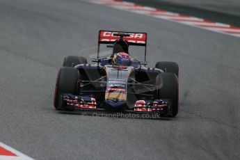 World © Octane Photographic Ltd. Scuderia Toro Rosso STR10 – Max Verstappen, Saturday 21st February 2015, F1 Winter testing, Circuit de Catalunya, Barcelona, Spain, Day 2. Digital Ref: 1190LB1D8567