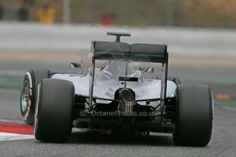 World © Octane Photographic Ltd. Mercedes AMG Petronas F1 W06 Hybrid – Lewis Hamilton. Saturday 21st February 2015, F1 Winter testing, Circuit de Catalunya, Barcelona, Spain, Day 3. Digital Ref : 1190LB1D8638