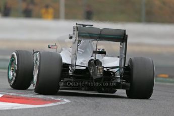 World © Octane Photographic Ltd. Mercedes AMG Petronas F1 W06 Hybrid – Lewis Hamilton. Saturday 21st February 2015, F1 Winter testing, Circuit de Catalunya, Barcelona, Spain, Day 3. Digital Ref : 1190LB1D8660