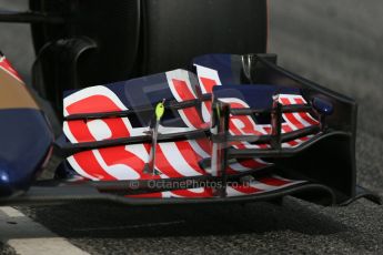 World © Octane Photographic Ltd. Scuderia Toro Rosso STR10 – Max Verstappen, Saturday 21st February 2015, F1 Winter testing, Circuit de Catalunya, Barcelona, Spain, Day 2. Digital Ref: 1190LB1D8927