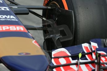 World © Octane Photographic Ltd. Scuderia Toro Rosso STR10 – Max Verstappen, Saturday 21st February 2015, F1 Winter testing, Circuit de Catalunya, Barcelona, Spain, Day 2. Digital Ref: 1190LB1D8934