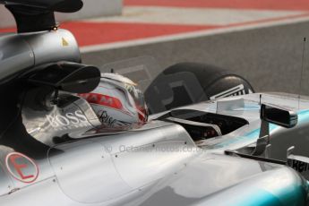 World © Octane Photographic Ltd. Mercedes AMG Petronas F1 W06 Hybrid – Lewis Hamilton. Saturday 21st February 2015, F1 Winter testing, Circuit de Catalunya, Barcelona, Spain, Day 3. Digital Ref : 1190LB7B0662