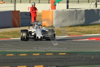 World © Octane Photographic Ltd. Williams Martini Racing FW37 – Valtteri Bottas. Sunday 22nd February 2015, F1 Winter testing, Circuit de Barcelona Catalunya, Spain, Day 4. Digital Ref: 1191CB1L8641