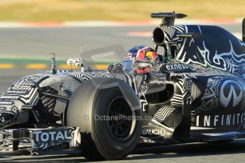 World © Octane Photographic Ltd. Infiniti Red Bull Racing RB11 – Daniil Kvyat. Sunday 22nd February 2015, F1 Winter testing, Circuit de Barcelona Catalunya, Spain, Day 4. Digital Ref : 1191CB1L8765