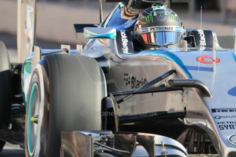 World © Octane Photographic Ltd. Mercedes AMG Petronas F1 W06 Hybrid – Nico Rosberg. Sunday 22nd February 2015, F1 Winter test #2, Circuit de Barcelona Catalunya, Spain, Day 4. Digital Ref : 1191CB1L9076