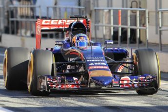 World © Octane Photographic Ltd. Scuderia Toro Rosso STR10 – Carlos Sainz Jnr. Sunday 22nd February 2015, F1 Winter test #2, Circuit de Barcelona Catalunya, Spain, Day 4. Digital Ref: 1191CB1L9113