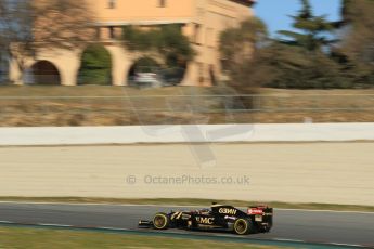 World © Octane Photographic Ltd. Lotus F1 Team E23 Hybrid – Romain Grosjean. Sunday 22nd February 2015, F1 Winter test #2, Circuit de Barcelona Catalunya, Spain, Day 4. Digital Ref :1191CB1L9486