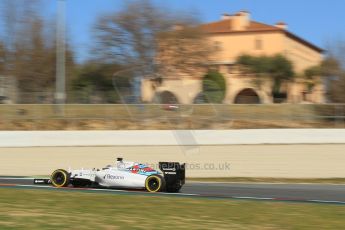 World © Octane Photographic Ltd. Williams Martini Racing FW37 – Valtteri Bottas. Sunday 22nd February 2015, F1 Winter test #2, Circuit de Barcelona Catalunya, Spain, Day 4. Digital Ref: 1191CB1L9506