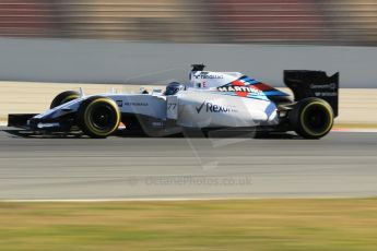 World © Octane Photographic Ltd. Williams Martini Racing FW37 – Valtteri Bottas. Sunday 22nd February 2015, F1 Winter test #2, Circuit de Barcelona Catalunya, Spain, Day 4. Digital Ref: 1191CB1L9578