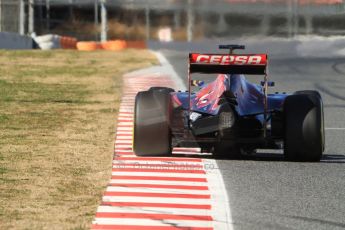 World © Octane Photographic Ltd. Scuderia Toro Rosso STR10 – Carlos Sainz Jnr. Sunday 22nd February 2015, F1 Winter test #2, Circuit de Barcelona Catalunya, Spain, Day 4. Digital Ref: 1191CB7B0821