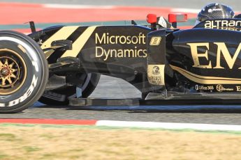 World © Octane Photographic Ltd. Lotus F1 Team E23 Hybrid – Romain Grosjean. Sunday 22nd February 2015, F1 Winter test #2, Circuit de Barcelona Catalunya, Spain, Day 4. Digital Ref :1191CB7B0931