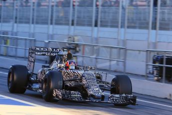 World © Octane Photographic Ltd. Infiniti Red Bull Racing RB11 – Daniil Kvyat. Sunday 22nd February 2015, F1 Winter testing, Circuit de Catalunya, Barcelona, Spain, Day 4. Digital Ref : 1191LB1D9021