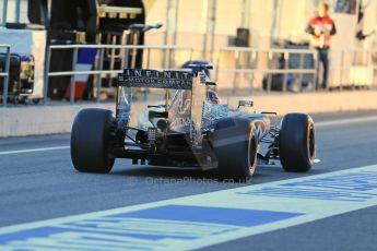World © Octane Photographic Ltd. Infiniti Red Bull Racing RB11 – Daniil Kvyat. Sunday 22nd February 2015, F1 Winter testing, Circuit de Catalunya, Barcelona, Spain, Day 4. Digital Ref : 1191LB1D9109