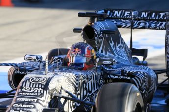 World © Octane Photographic Ltd. Infiniti Red Bull Racing RB11 – Daniil Kvyat. Sunday 22nd February 2015, F1 Winter testing, Circuit de Catalunya, Barcelona, Spain, Day 4. Digital Ref : 1191LB1D9180