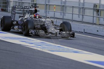 World © Octane Photographic Ltd. Infiniti Red Bull Racing RB11 – Daniil Kvyat. Sunday 22nd February 2015, F1 Winter testing, Circuit de Catalunya, Barcelona, Spain, Day 4. Digital Ref : 1191LB1D9204