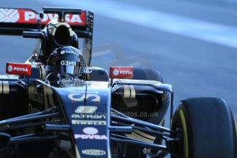 World © Octane Photographic Ltd. Lotus F1 Team E23 Hybrid – Romain Grosjean. Sunday 22nd February 2015, F1 Winter testing, Circuit de Catalunya, Barcelona, Spain, Day 4. Digital Ref : 1191LB1D9315