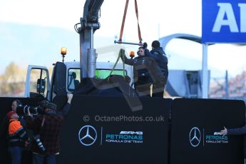 World © Octane Photographic Ltd. Mercedes AMG Petronas F1 W06 Hybrid – Nico Rosberg. Sunday 22nd February 2015, F1 Winter testing, Circuit de Catalunya, Barcelona, Spain, Day 4. Digital Ref : 1191LB1D9407