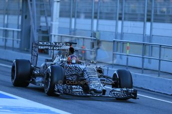 World © Octane Photographic Ltd. Infiniti Red Bull Racing RB11 – Daniil Kvyat. Sunday 22nd February 2015, F1 Winter testing, Circuit de Catalunya, Barcelona, Spain, Day 4. Digital Ref : 1191LB1D9473