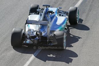 World © Octane Photographic Ltd. Mercedes AMG Petronas F1 W06 Hybrid – Nico Rosberg. Sunday 22nd February 2015, F1 Winter test #2, Circuit de Barcelona, Catalunya, Spain, Day 4. Digital Ref : 1191LB1D9602
