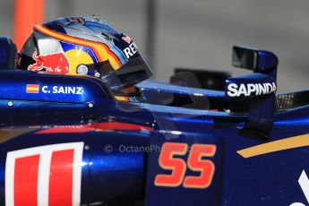 World © Octane Photographic Ltd. Scuderia Toro Rosso STR10 – Carlos Sainz Jnr. Sunday 22nd February 2015, F1 Winter test #2, Circuit de Barcelona, Catalunya, Spain, Day 4. Digital Ref:
