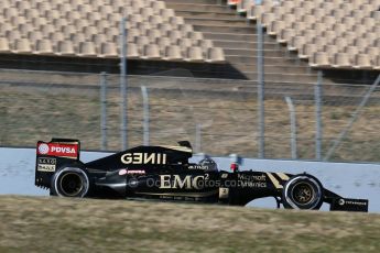 World © Octane Photographic Ltd. Lotus F1 Team E23 Hybrid – Romain Grosjean. Sunday 22nd February 2015, F1 Winter test #2, Circuit de Barcelona, Catalunya, Spain, Day 4. Digital Ref :1191LB1D9707