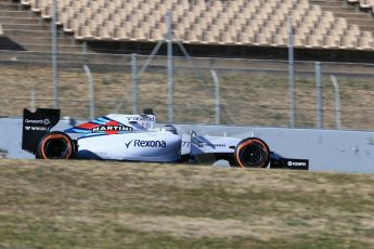 World © Octane Photographic Ltd. Williams Martini Racing FW37 – Valtteri Bottas. Sunday 22nd February 2015, F1 Winter test #2, Circuit de Barcelona, Catalunya, Spain, Day 4. Digital Ref: 1191LB1D9897