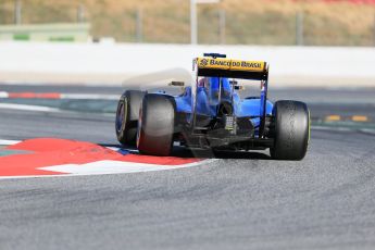 World © Octane Photographic Ltd. Infiniti Red Bull Racing RB11 – Daniil Kvyat. Sunday 22nd February 2015, F1 Winter test #2, Circuit de Barcelona, Catalunya, Spain, Day 4. Digital Ref : 1191LB1D9936