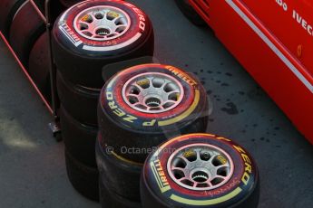 World © Octane Photographic Ltd. Scuderia Ferrari - Pirelli tyres. Sunday 22nd February 2015, F1 Winter test #2, Circuit de Barcelona, Catalunya, Spain, Day 4. Digital Ref: 1191LB7L6445