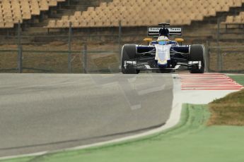 World © Octane Photographic Ltd. Sauber F1 Team C34-Ferrari – Marcus Ericsson. Thursday 26th February 2015, F1 Winter test #3, Circuit de Barcelona-Catalunya, Spain Test 2 Day 1. Digital Ref : 1192CB1L0515