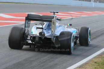 World © Octane Photographic Ltd. Mercedes AMG Petronas F1 W06 Hybrid – Lewis Hamilton. Thursday 26th February 2015, F1 Winter test #3, Circuit de Barcelona-Catalunya, Spain Test 2 Day 1. Digital Ref : 1192CB1L9739