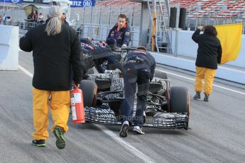 World © Octane Photographic Ltd. Infiniti Red Bull Racing RB11 – Daniil Kvyat. Thursday 26th February 2015, F1 Winter test #3, Circuit de Barcelona-Catalunya, Spain Test 2 Day 1. Digital Ref : 1192CB1L9808